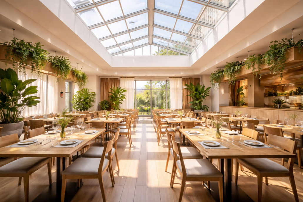 lucernarios-para-restaurantes-luz-natural-comedor