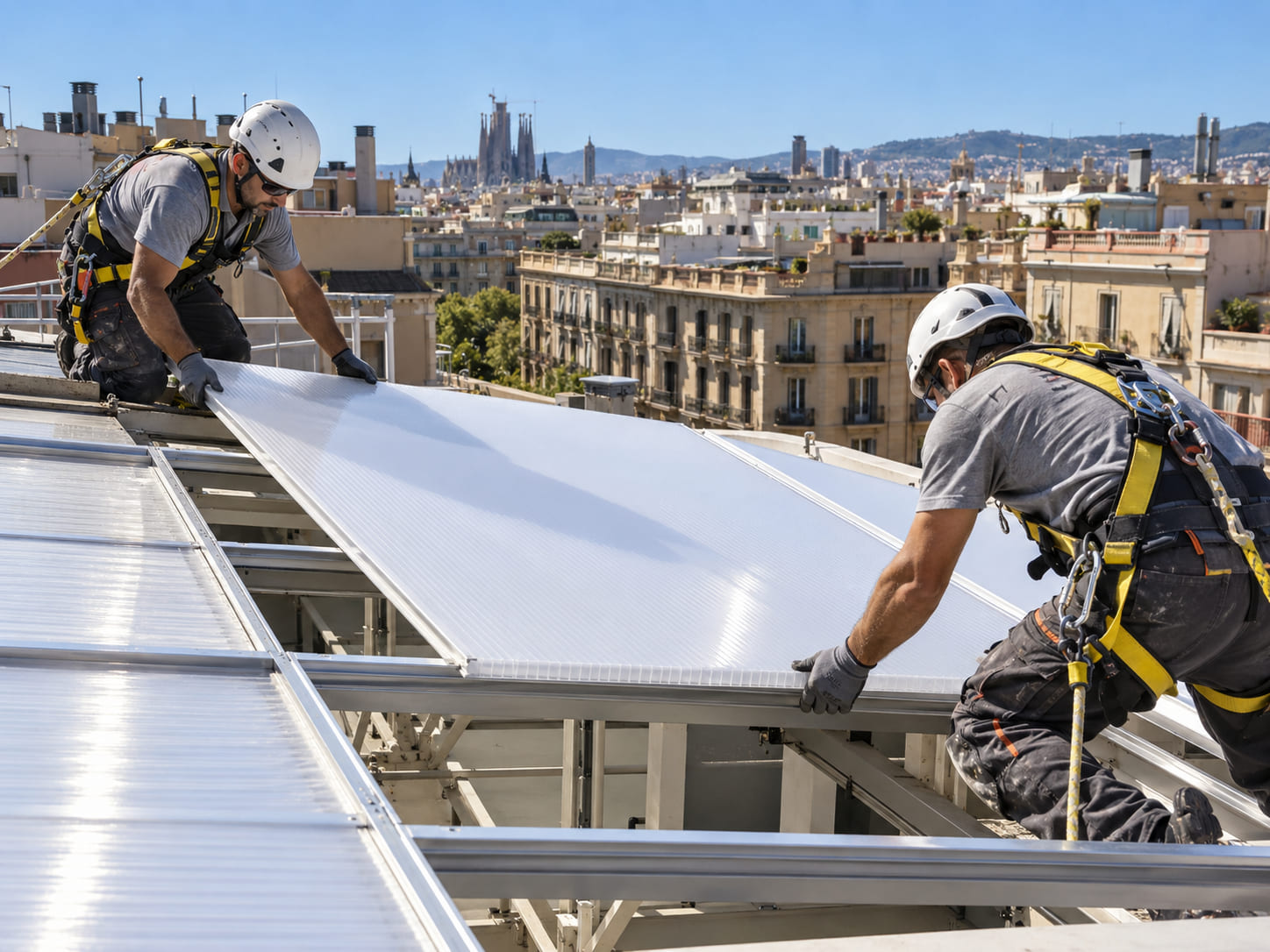 lucernario-calor-verano-policarbonato-opal-barcelona